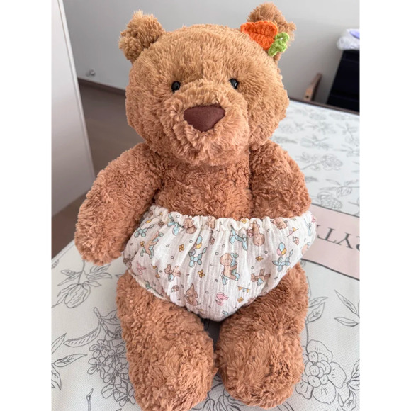 Bartholomew bear cute clothes outfits - puppy pull-ups (Medium) - Picture 1 of 2